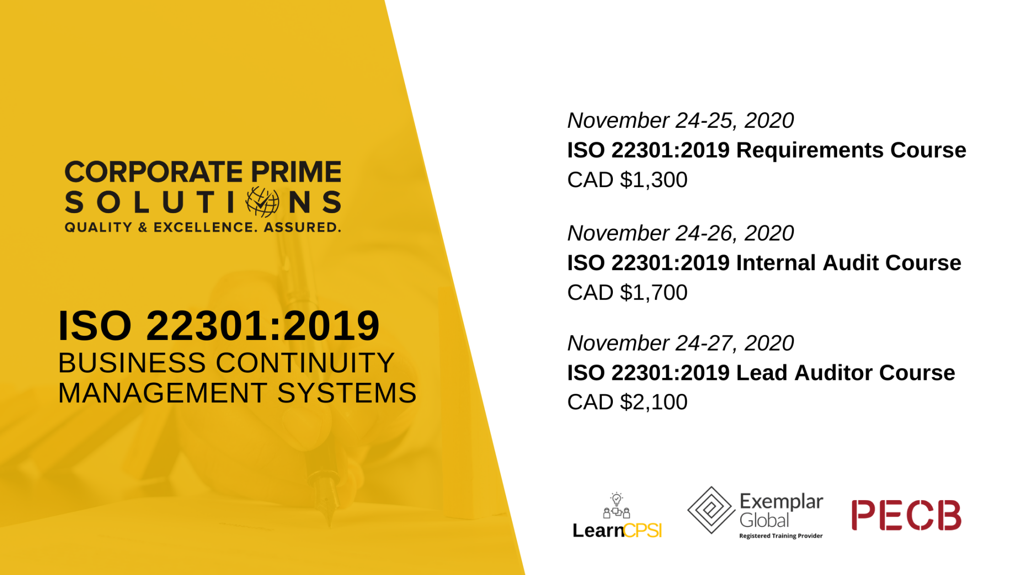 November 2020 BCMS Courses – Corporate Prime Solutions Inc. | Vancouver ...
